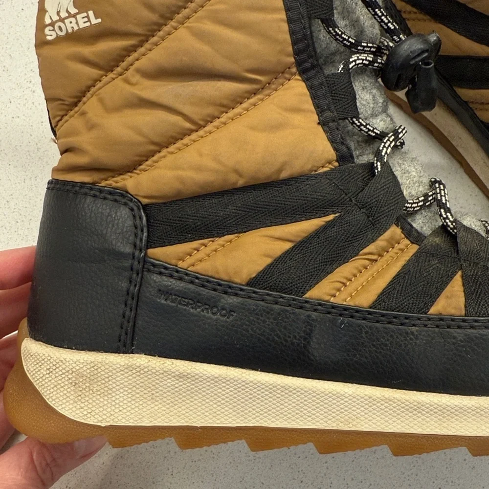 Sorel Kids' Brown, Gray, Black Winter Boots Size 2.5